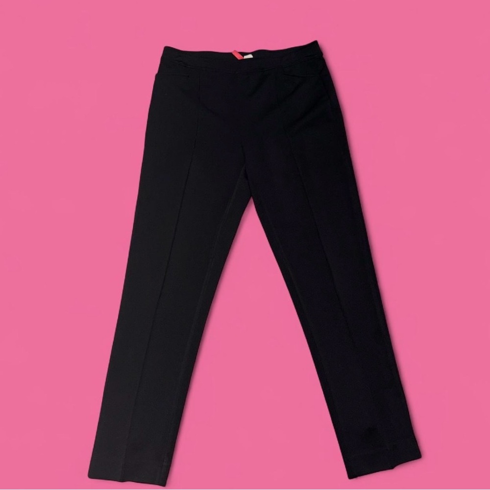 Black Straight Leg Trousers